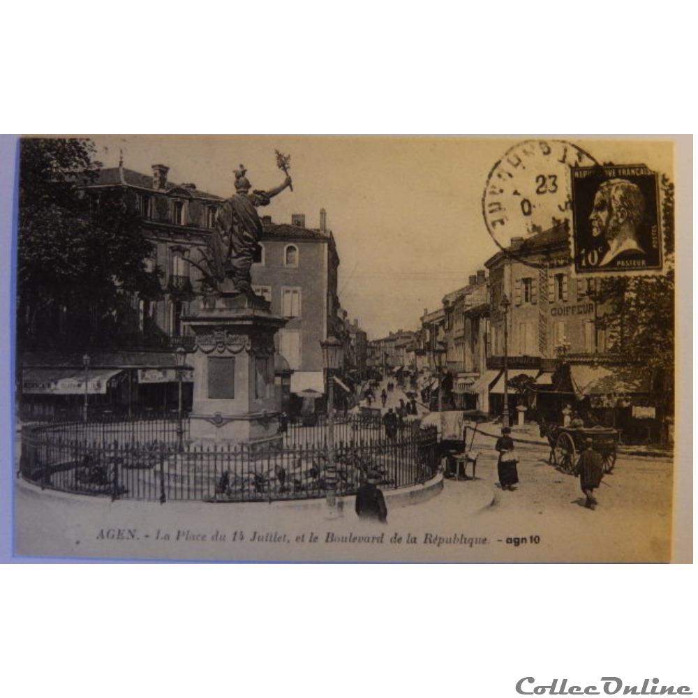 CPA du Lot et Garonne, Agen carte postale france aquitaine cpa du lot et garonne agen