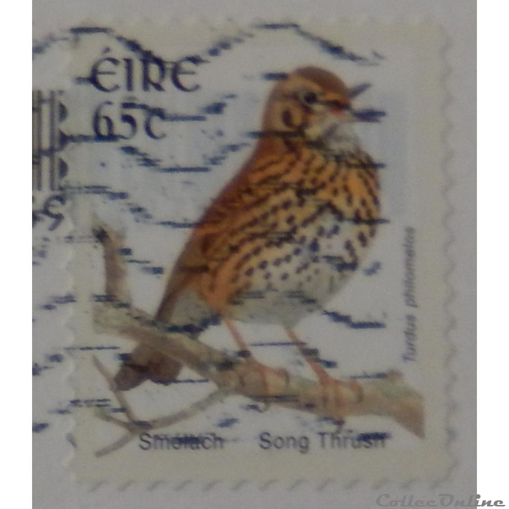 timbre europe irlande 01562 grive musicienne 65c de 2004