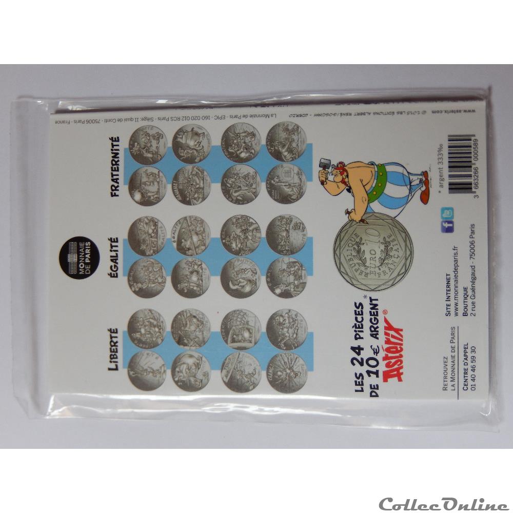 10 euros, Astérix et liberté Manifestation 2015 3 monnaie france royaume uni 10 euros asterix et liberte manifestation 2015