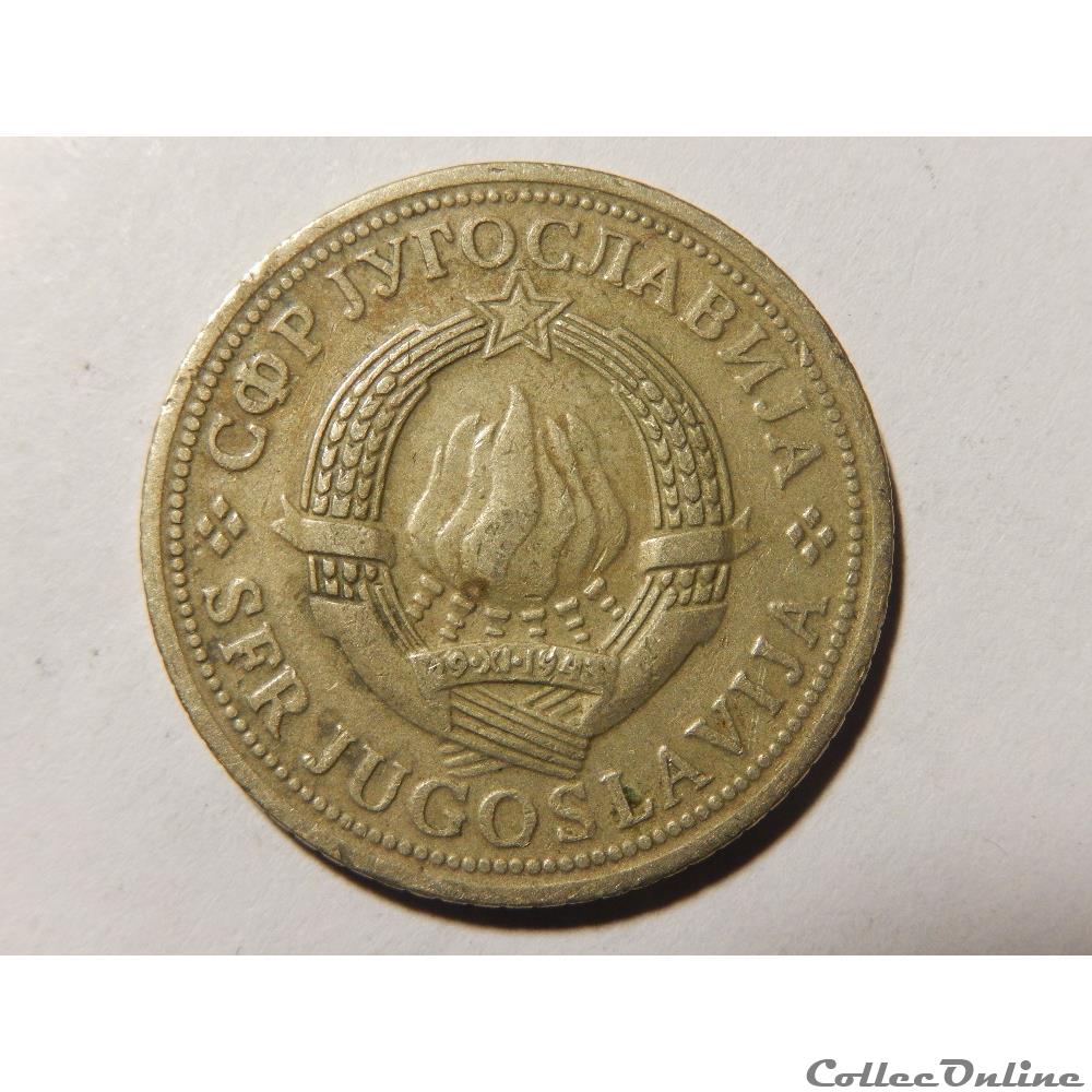 Yougoslavie, 2 dinara de 1974 2 monnaie monde yougoslavie 2 dinara de 1974