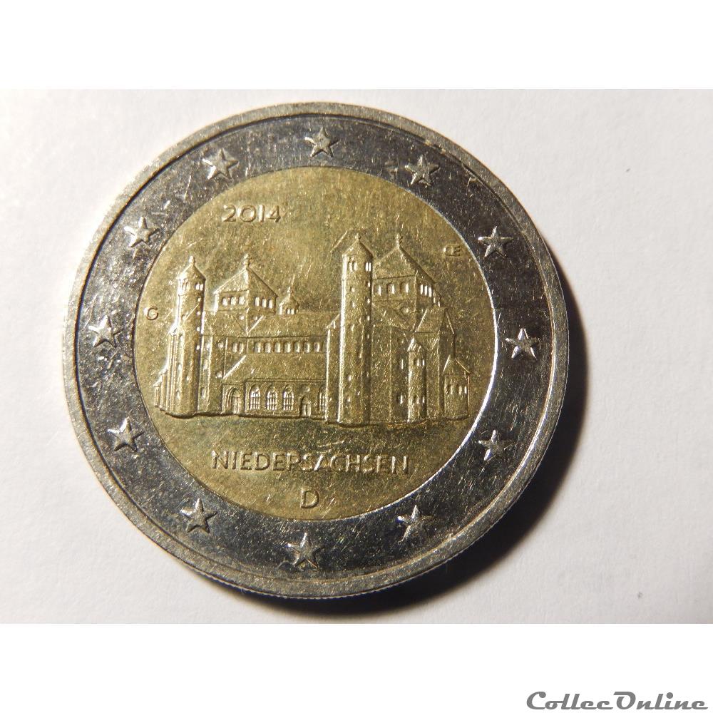 monnaie euro allemagne niedersachsen