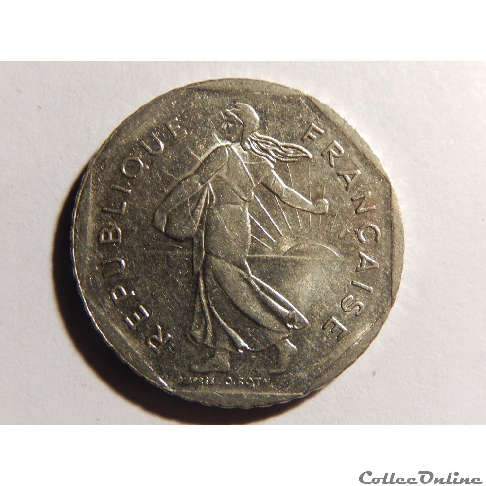 2 Francs Semeuse 1997 3 monnaie france moderne 2 francs semeuse 1997