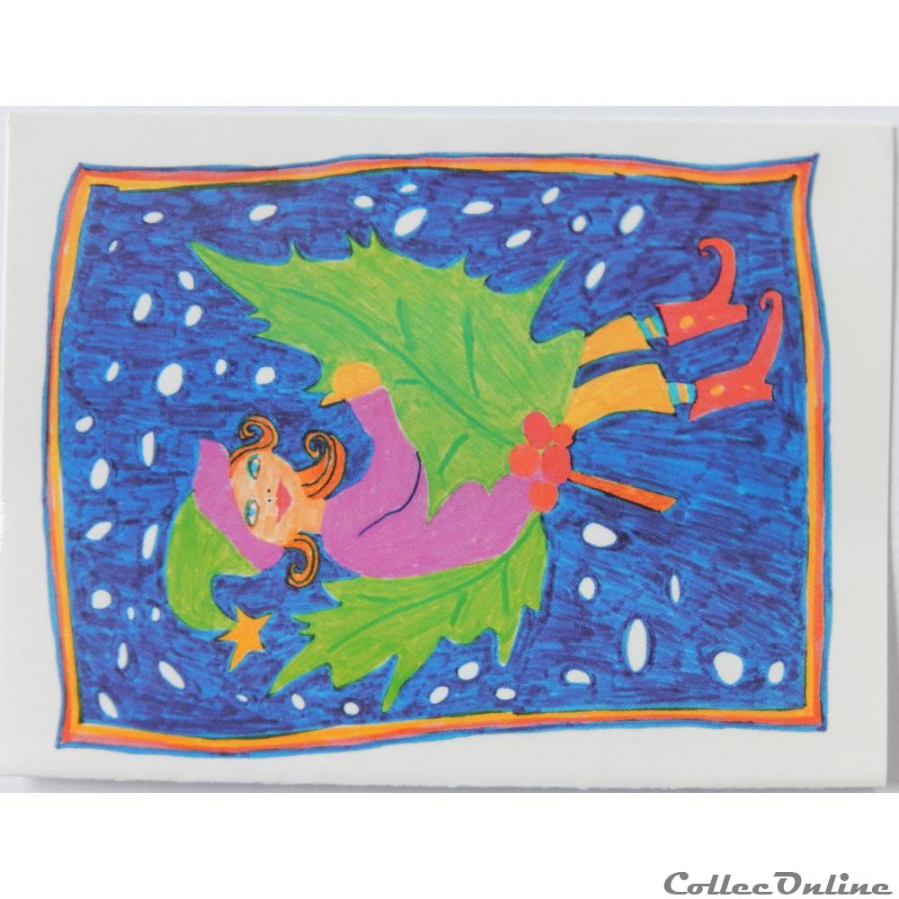 carte postale alsace cp peinture