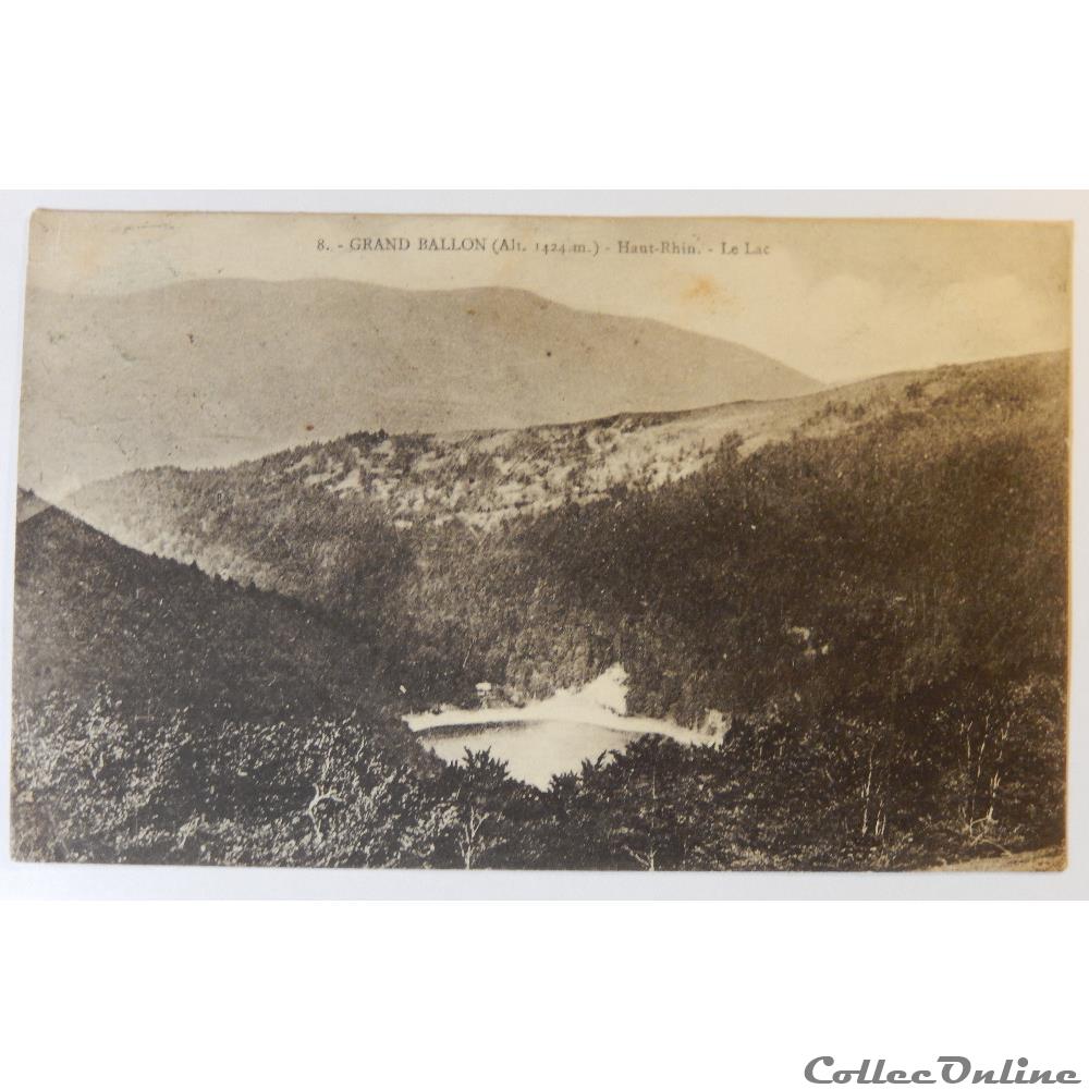 CPA du Grand Ballon, le Lac, Haut-Rhin carte postale france alsace cpa du grand ballon le lac haut rhin