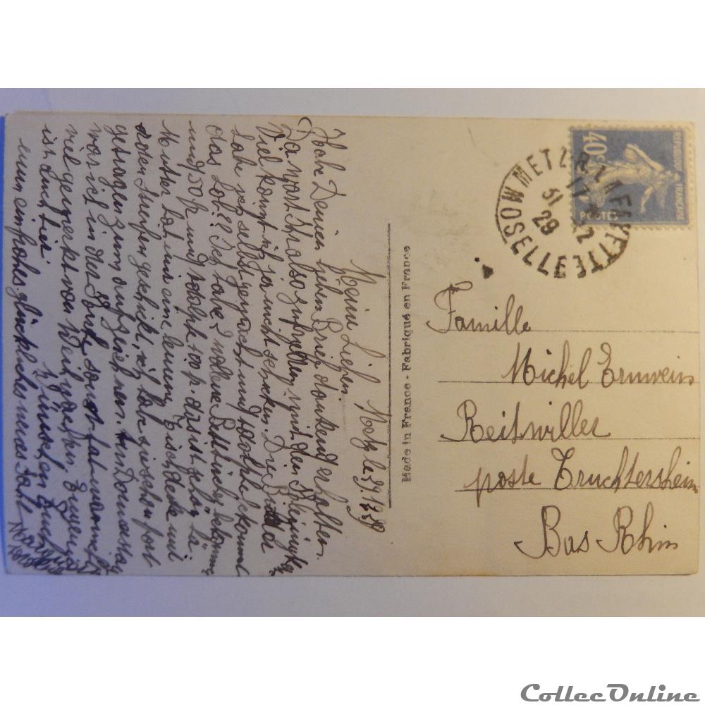 carte postale basse normandie cpa de bonne annee pecheur en barque