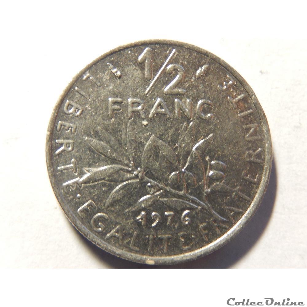 50 centimes Semeuse 1976 monnaie france moderne 50 centimes semeuse 1976