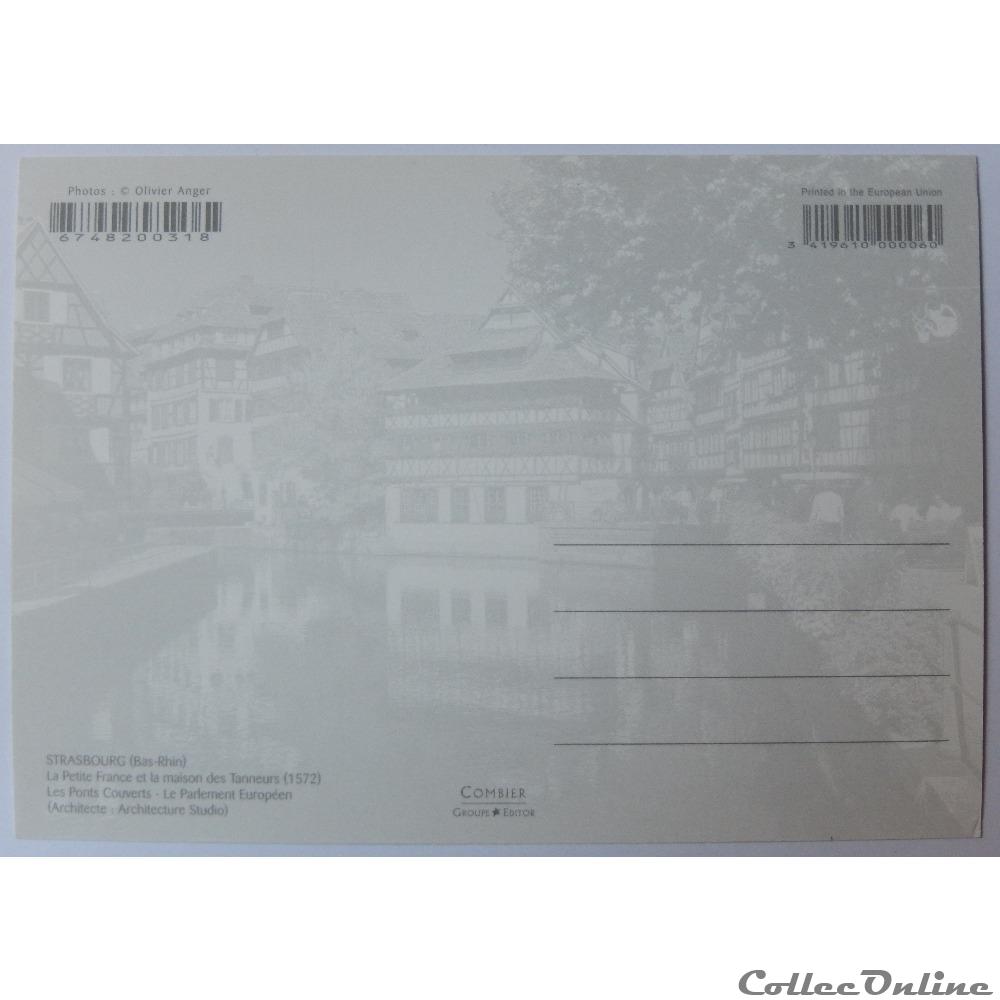 carte postale france alsace cp du bas rhin strasbourg