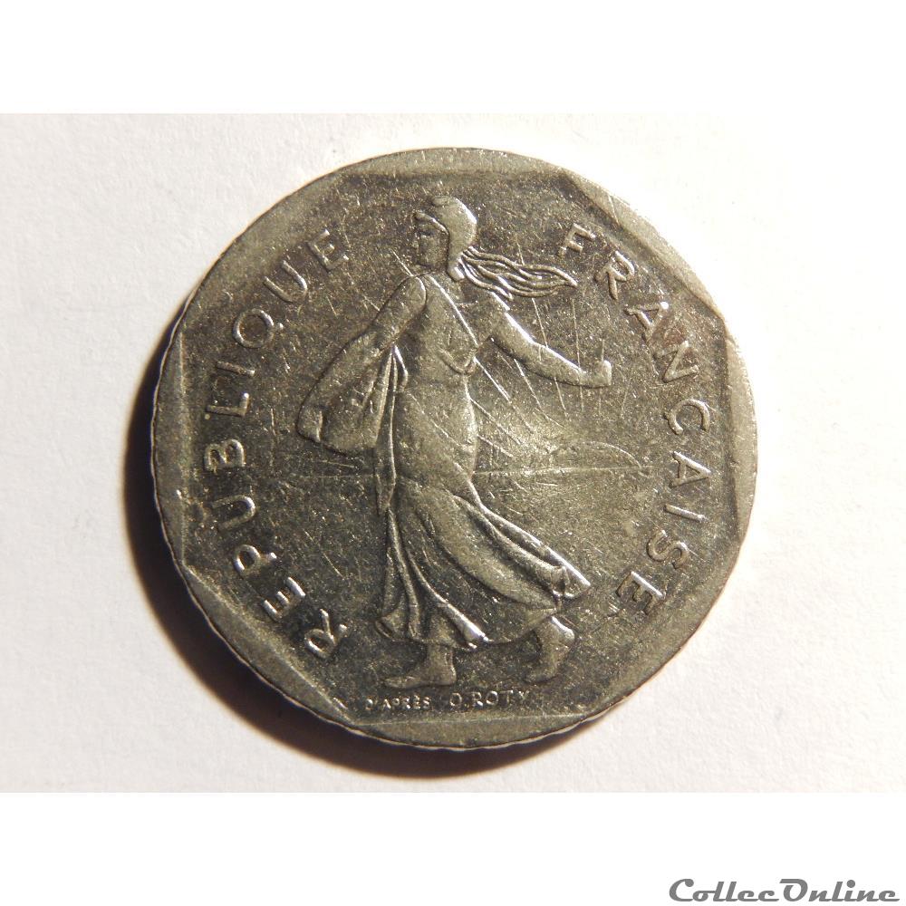 2 Francs Semeuse 1981 2 monnaie france moderne 2 francs semeuse 1981