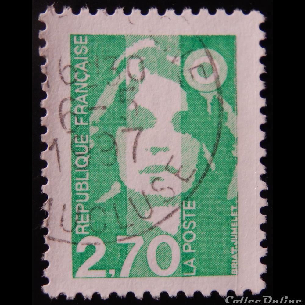 03005 Marianne de Briat 2F70 vert 2 timbre france 03005 marianne de briat 2f70 vert