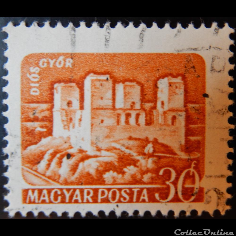Hongrie 01337 Diosgyor 30f de 1960 timbre europe hongrie 01337 diosgyor 30f de 1960