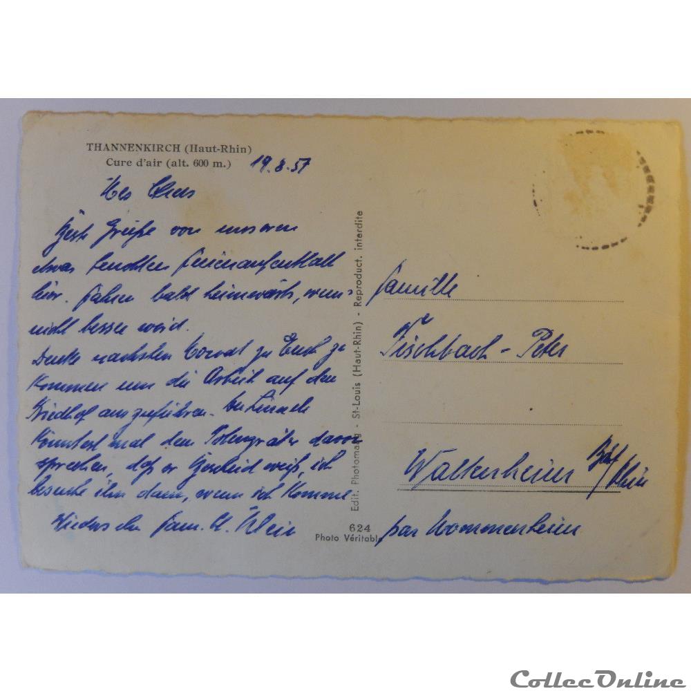 CPA de Thannenkirch, Haut-Rhin carte postale france alsace cpa de thannenkirch haut rhin
