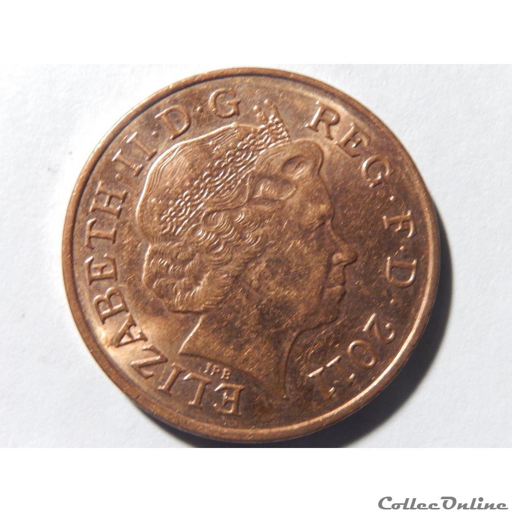 Royaume-Uni, 2 pence de 2011 2 monnaie monde royaume uni 2 pence de 2011