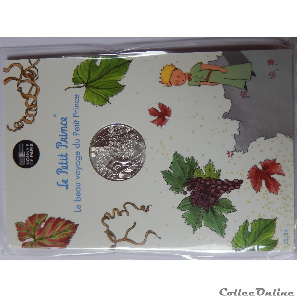 monnaie france moderne 10 euros le beau voyage du petit prince fait les vendanges