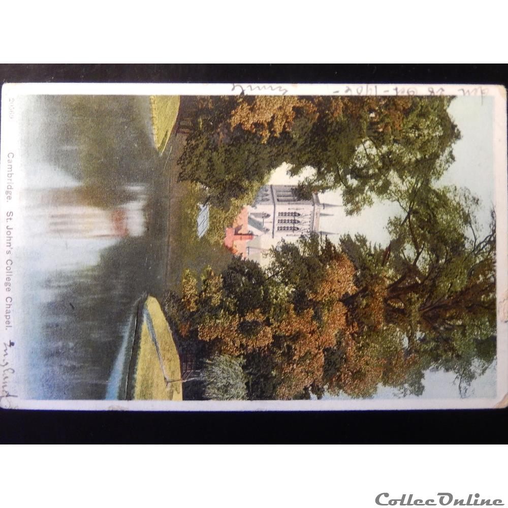 CPA du Royaume-Unis, Cambridge carte postale europe nord de calai cpa du royaume unis cambridge