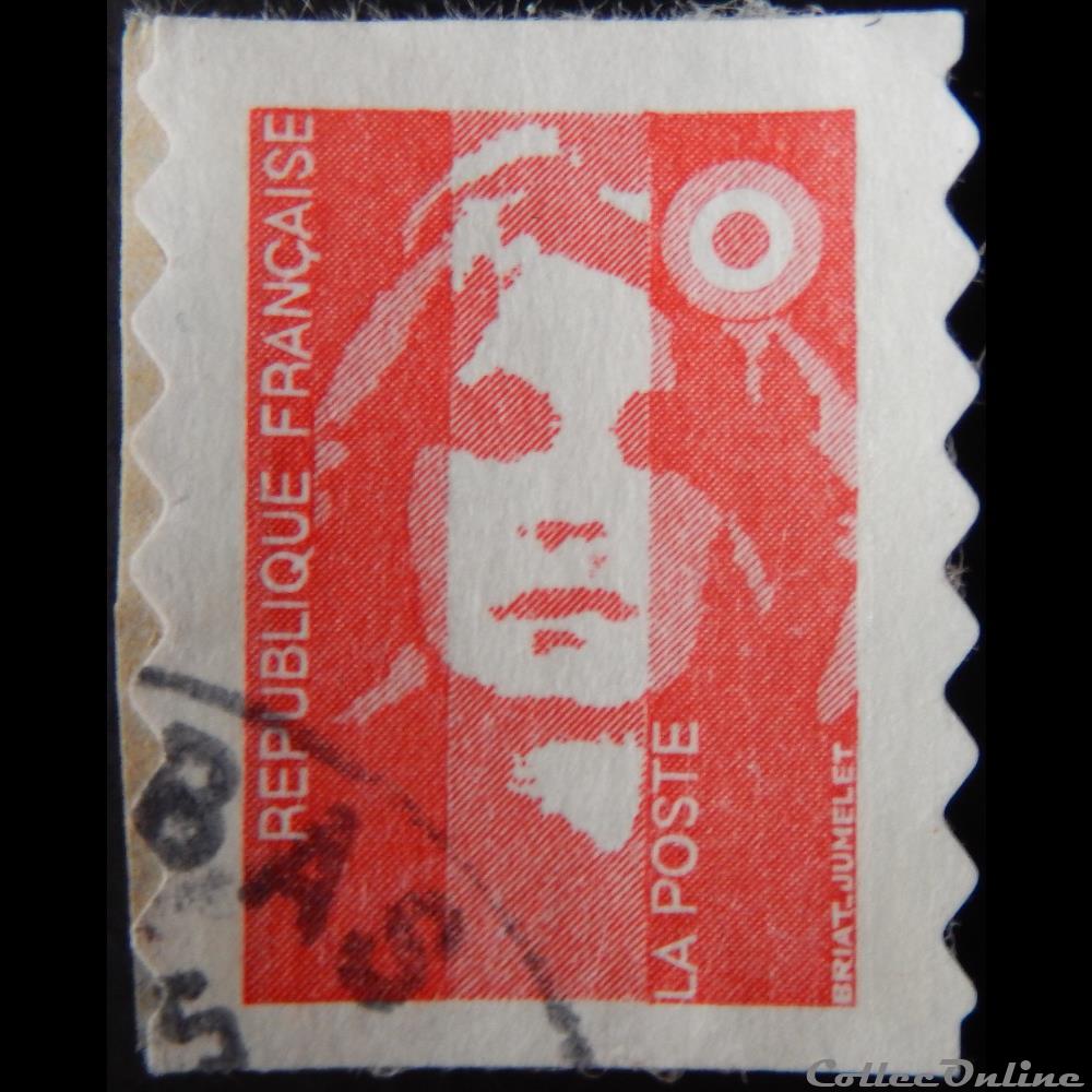 02874 Marianne de Briat rouge Sans valeur faciale de 1994 timbre france 02874 marianne de briat rouge sans valeur faciale de 1994