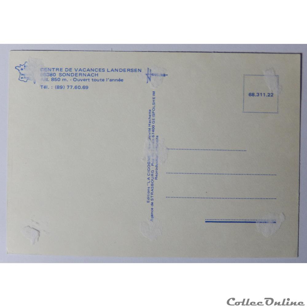 carte postale france alsace cp du haut rhin sondernach landersen