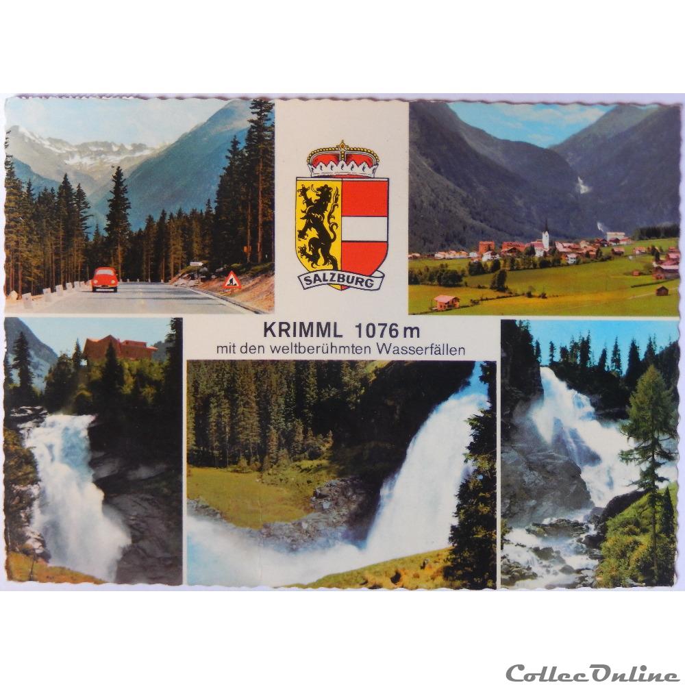 CP d'Autriche, Salzburg, Krimml carte postale europe nord pa de calai cp autriche salzburg krimml