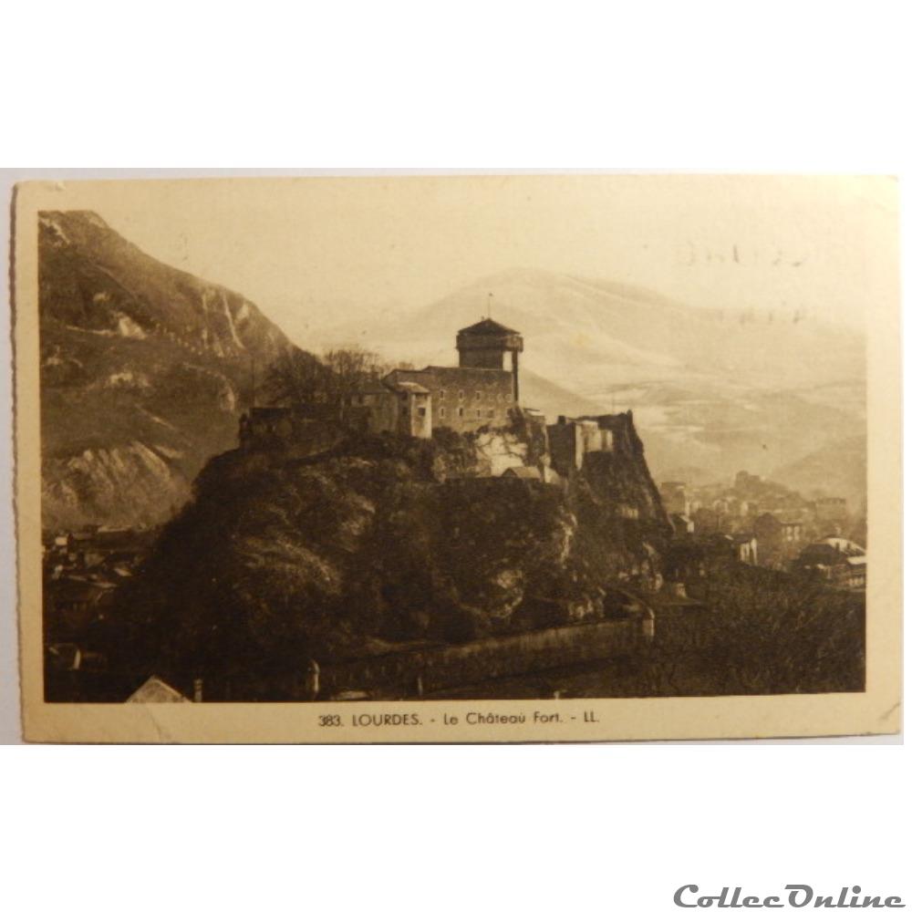 CPA des Hautes-Pyrénées, Lourdes carte postale france midi cpa des hautes pyrenees lourdes