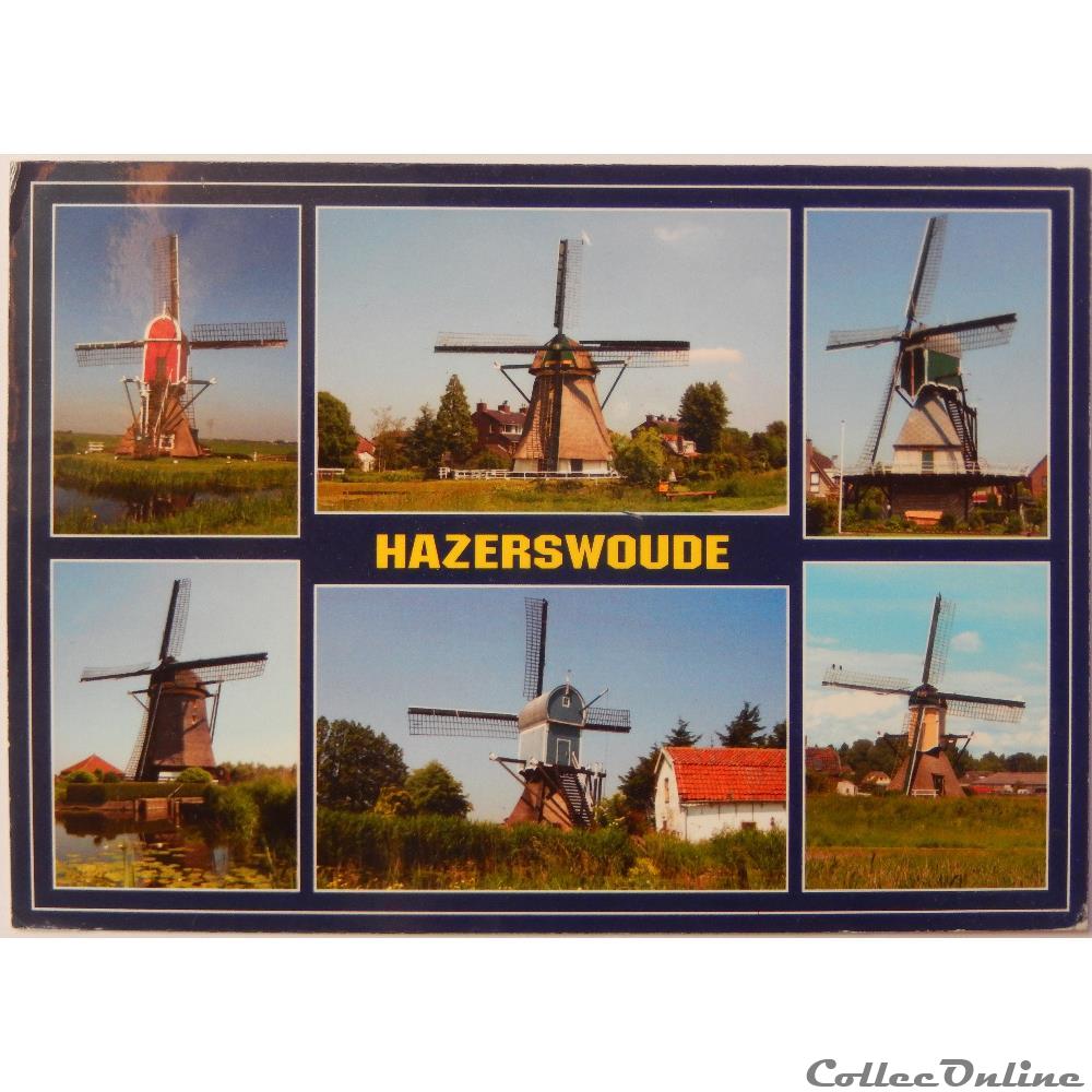 carte postale europe midi pyrenee cp des pays bas hazerswoude