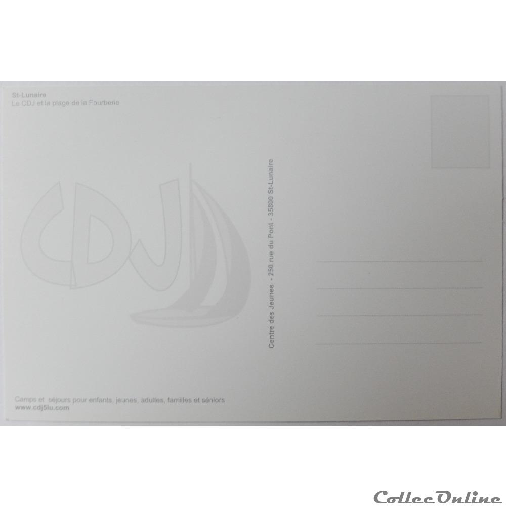 carte postale france bretagne cp ille et vilaine saint lunaire