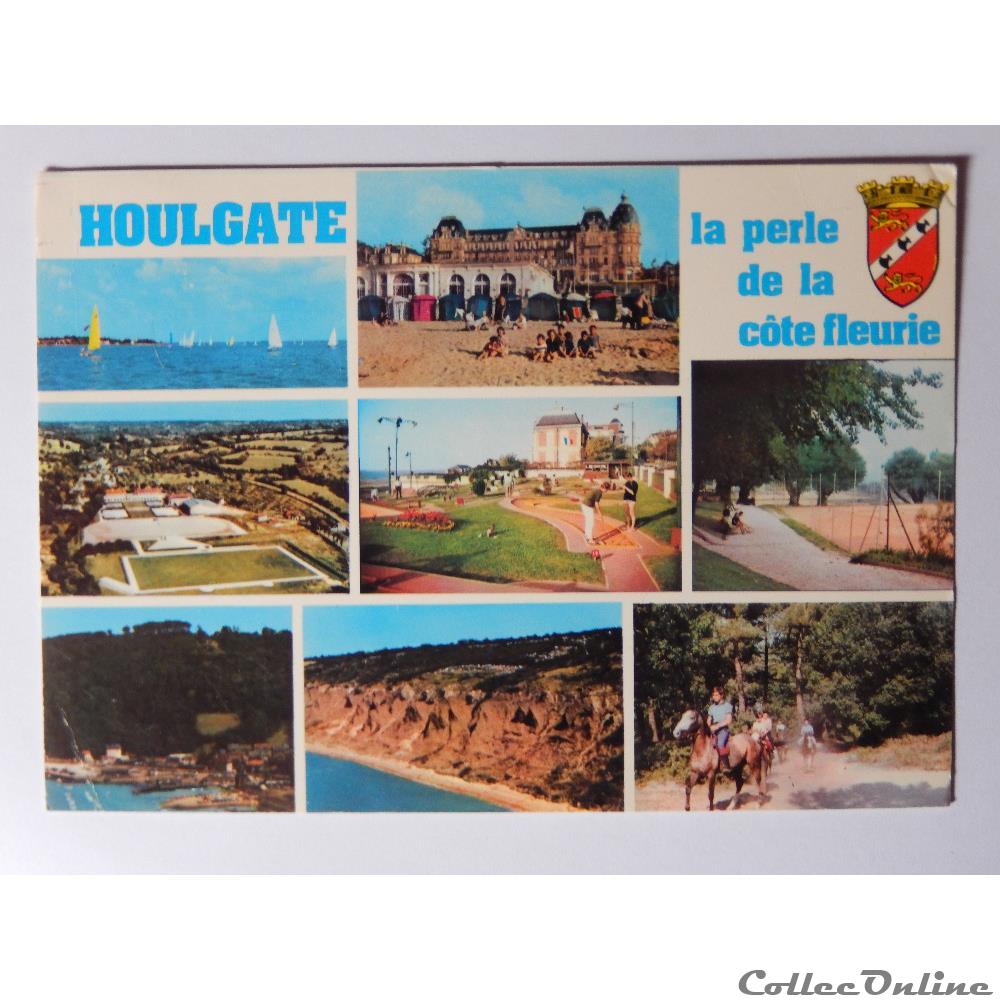 CP du Calvados, Houlgate carte postale france basse normandie cp du calvados houlgate