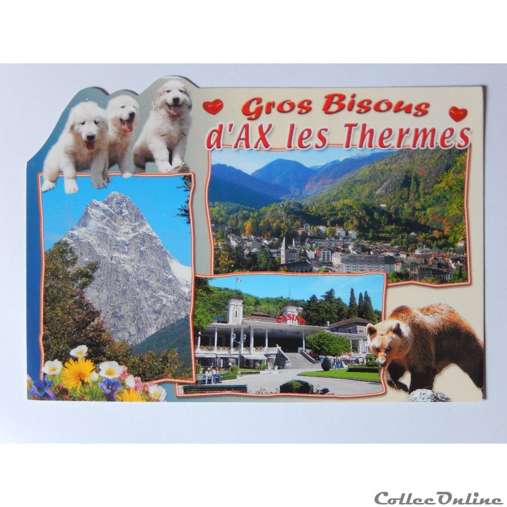 CP de l'Ariège, Ax les Thermes carte postale france midi pyrenee cp de ariege ax les thermes
