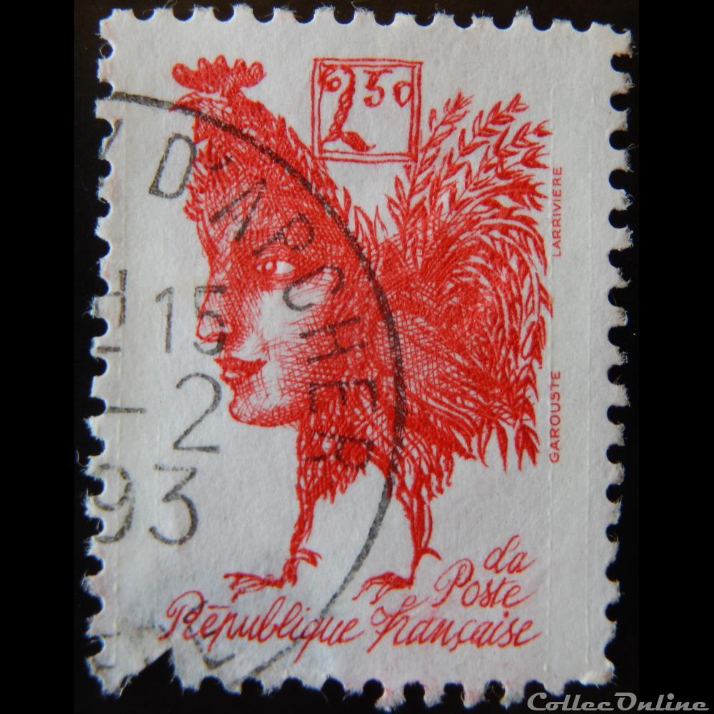 timbre france 02774 bicentenaire de la republique uvre de gerard garouste 2f50