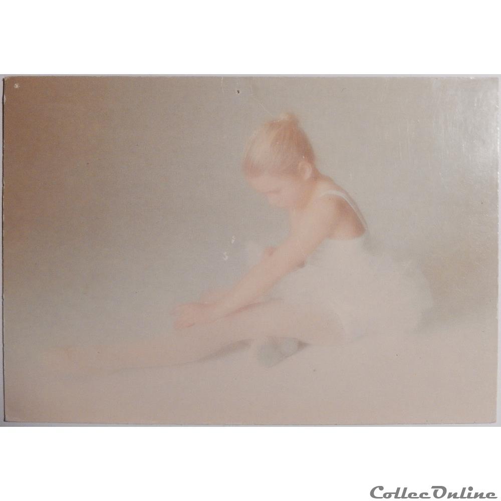 carte postale basse normandie cp danseuse