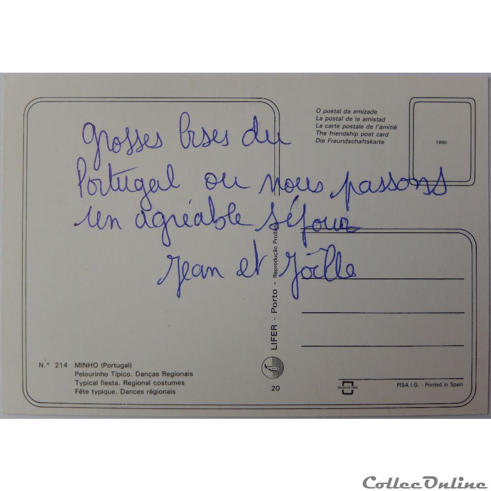 carte postale europe rhone alpe cp du portugal minho