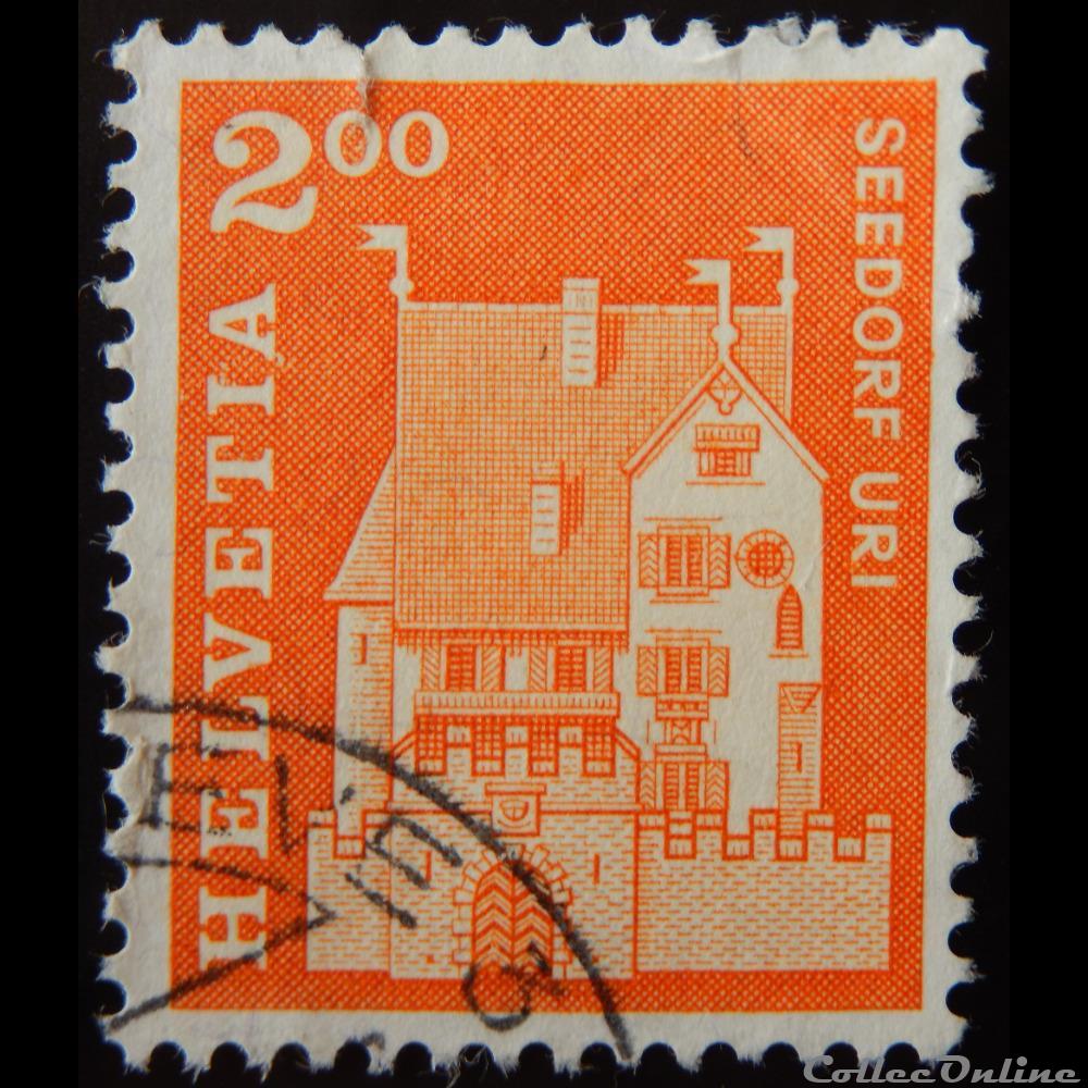 Suisse Chateau De Seedorf Uri 2 00f De 1967 Stamps Europe