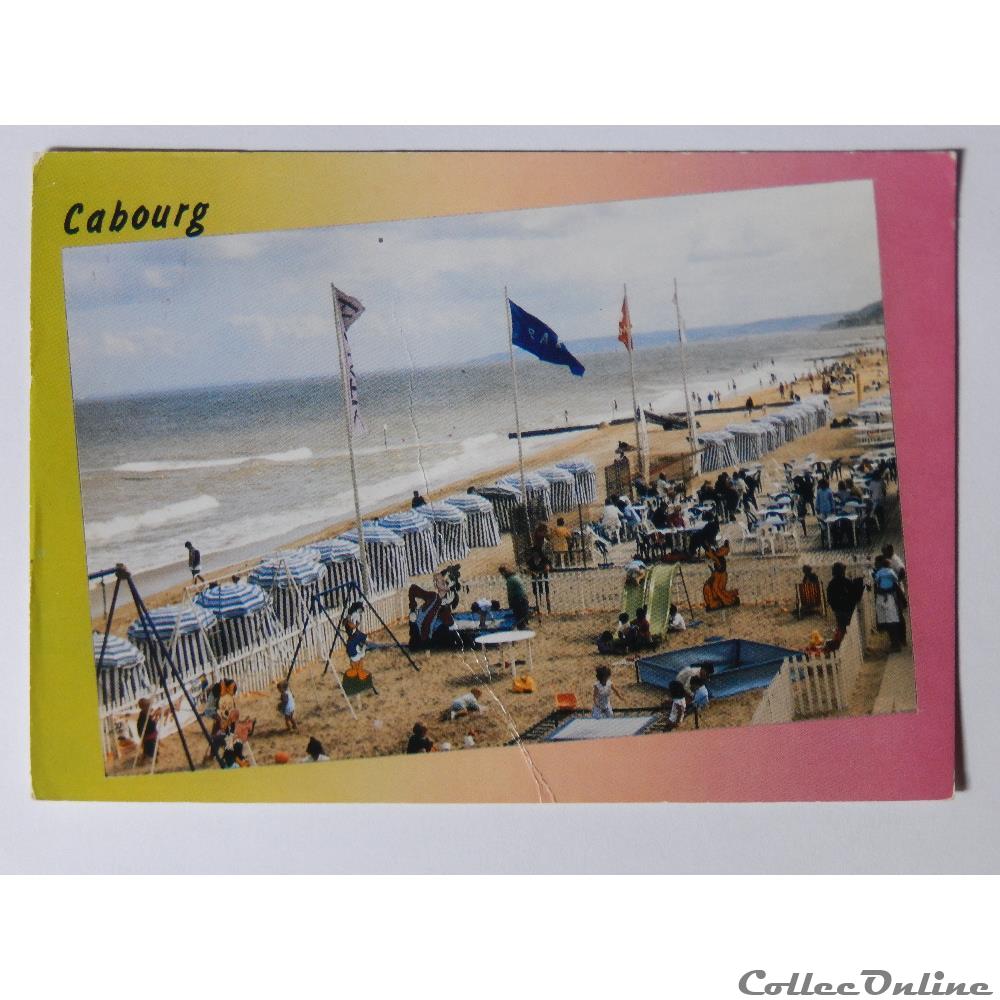 carte postale france basse normandie cp du calvados cabourg