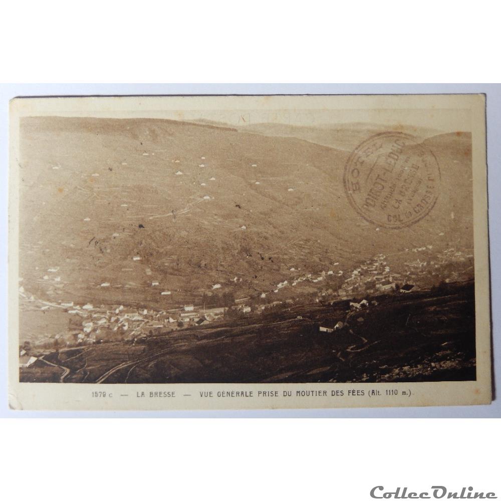 CPA des Vosges, La Bresse, vue générale carte postale france lorraine cpa des vosges la bresse vue generale