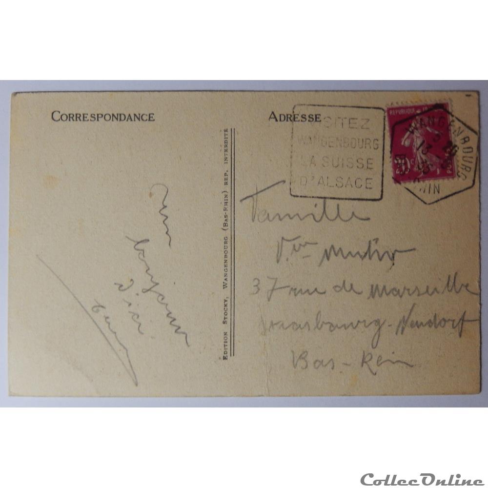 CPA de Wangenbourg, ruines, Bas-Rhin carte postale france alsace cpa de wangenbourg ruines bas rhin