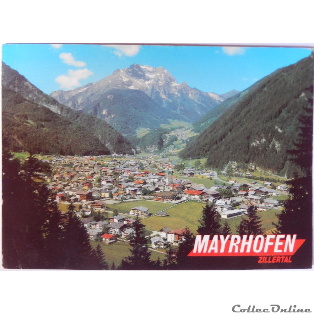 CP d'Autriche, Tirol, Zillertal carte postale europe midi pyrenee cp autriche tirol zillertal