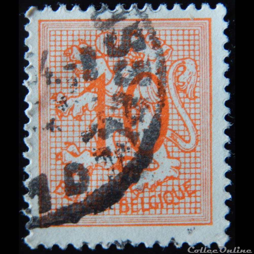 Belgique 00850 lion debout 10c de 1951 - Stamps - Europe - Belgium