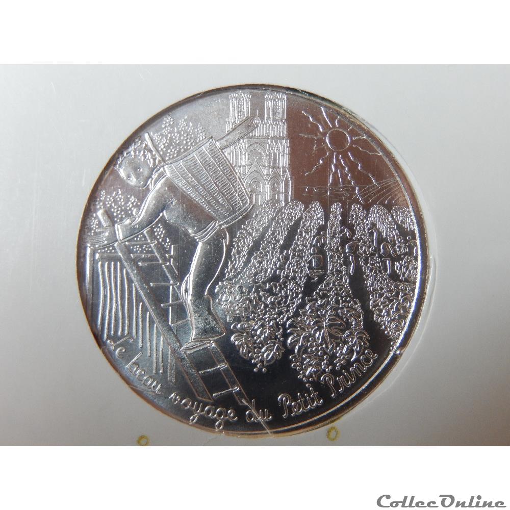 monnaie france moderne 10 euros le beau voyage du petit prince fait les vendanges