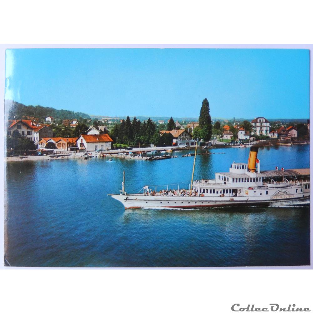 carte postale france rhone alpe cp de haute savoie amphion les bains