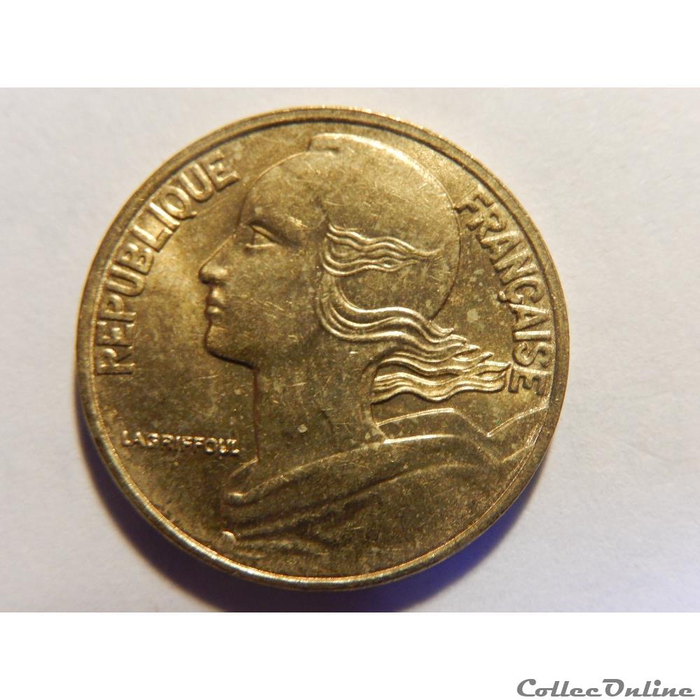 5 centimes Marianne 1992 3 plis 2 monnaie france moderne 5 centimes marianne 1992 3 plis