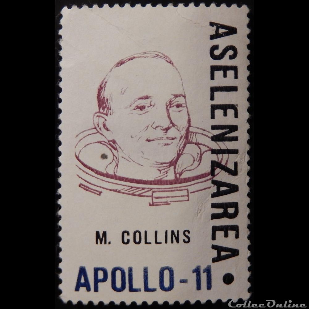 Roumanie BF0072A Apollo-11 de 1969 timbre europe roumanie bf0072a apollo 11 de 1969