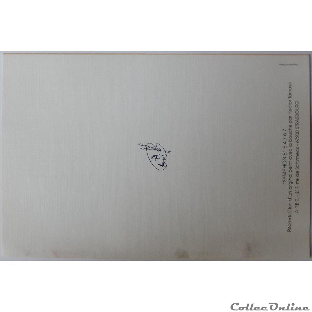 CP Citation, Tout est musique... 2 carte postale alsace cp citation tout est musique