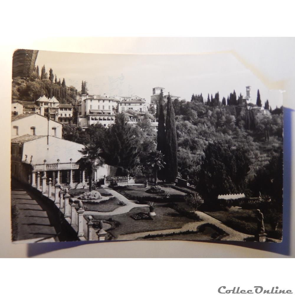 carte postale europe languedoc roussillon cpa italie les jardins des institutions philippines