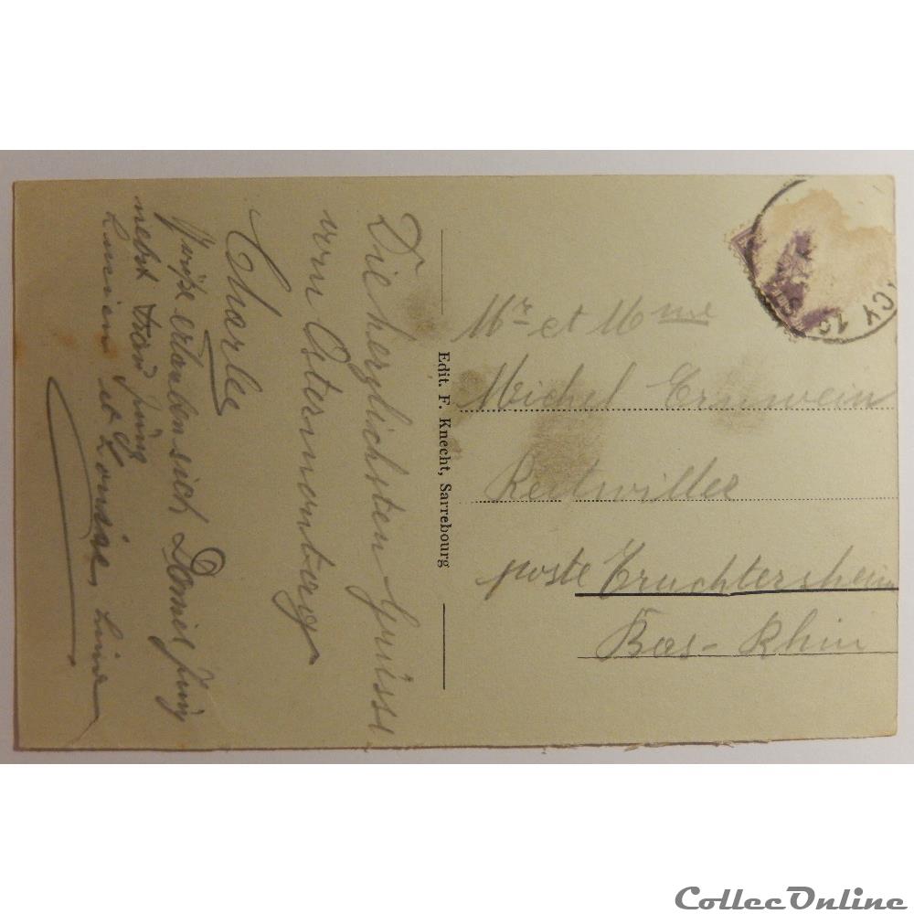carte postale france alsace cpa de la vallee de la zorn bas rhin