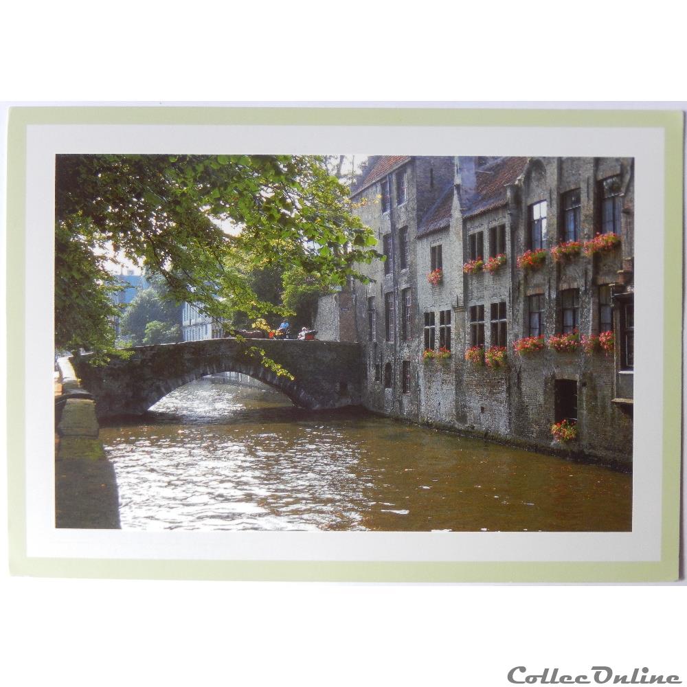 carte postale europe bretagne cp de belgique flandre bruges