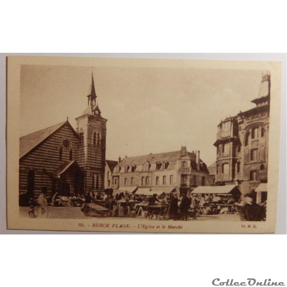 CPA du Pas-de-Calais, Berck Plage carte postale france nord cpa du pas de calais berck plage