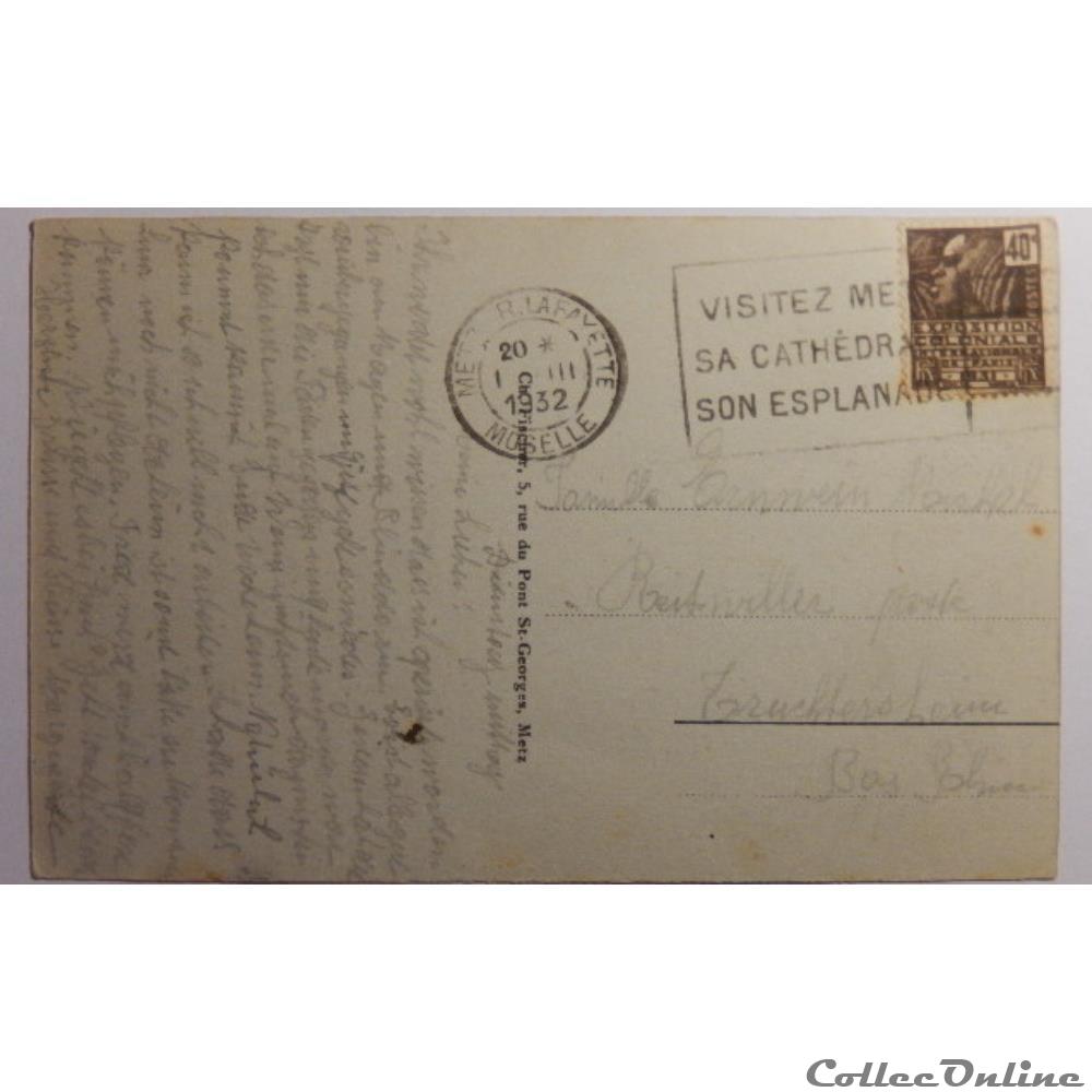 CPA de Moselle, Metz carte postale france lorraine cpa de moselle metz