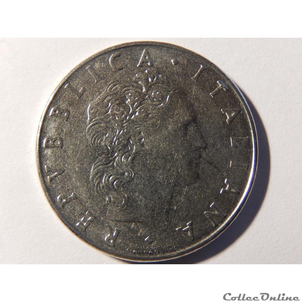 monnaie monde italie 50 lires 1979