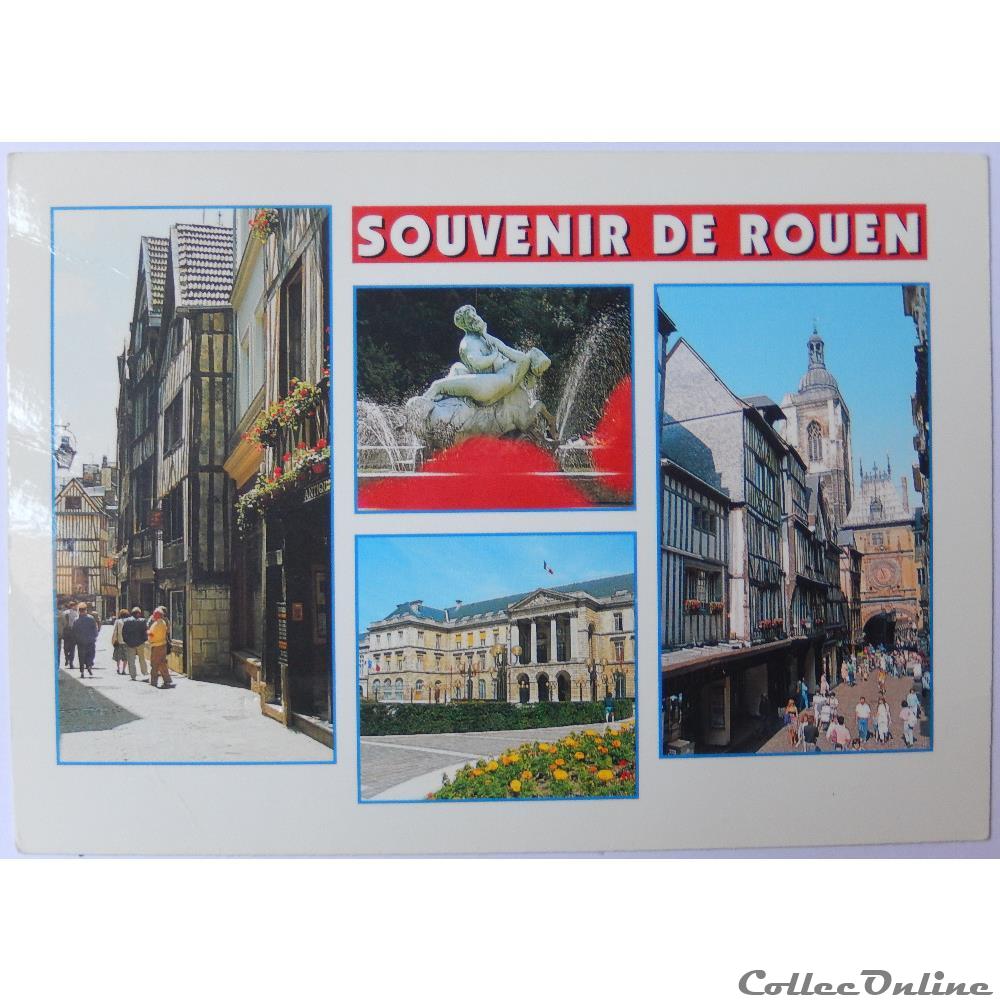 carte postale france haute normandie cp de seine maritime rouen
