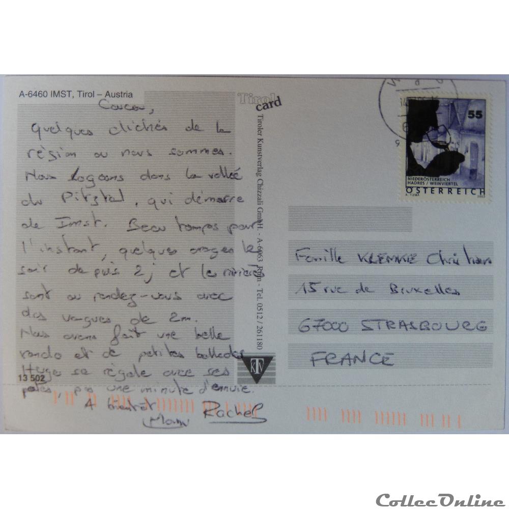 CP d'Autriche, Tirol, Imst carte postale europe provence cote d azur cp autriche tirol imst