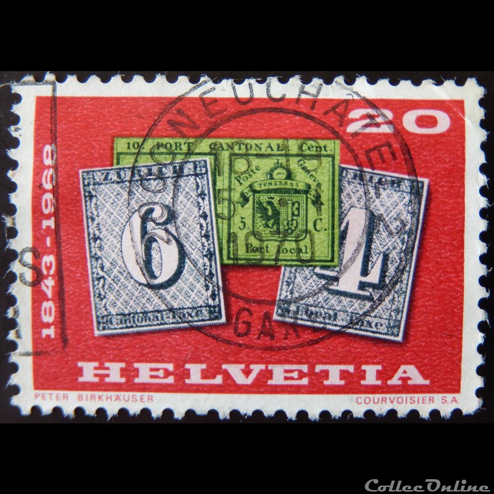 Suisse 00812 jubilé du timbre 20cts de 1968 europe suisse 00812 jubile du timbre 20cts de 1968