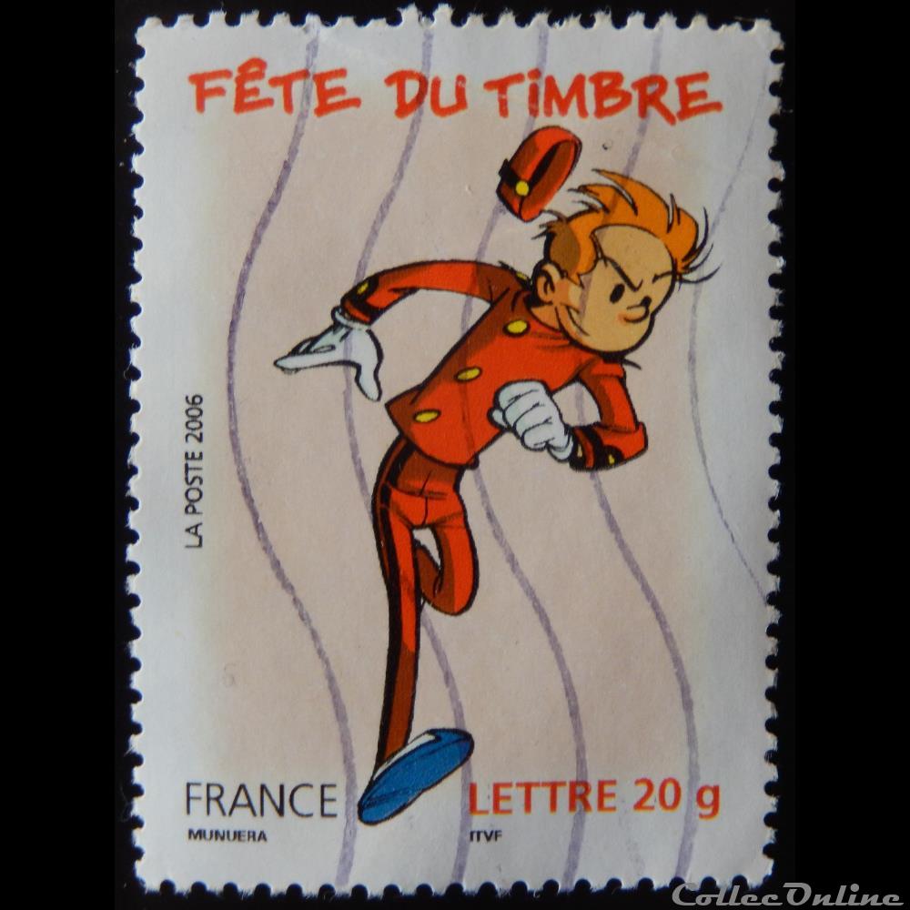 timbre france 03877 spirou 20 gr